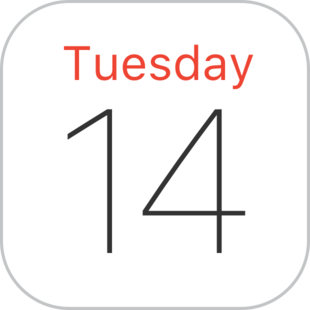 ipad calendar app icon